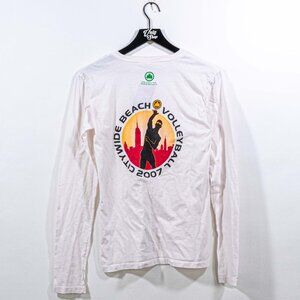 New York City Parks & Recreation Beach Volleyball T-Shirt Longsleeve XL Womens
